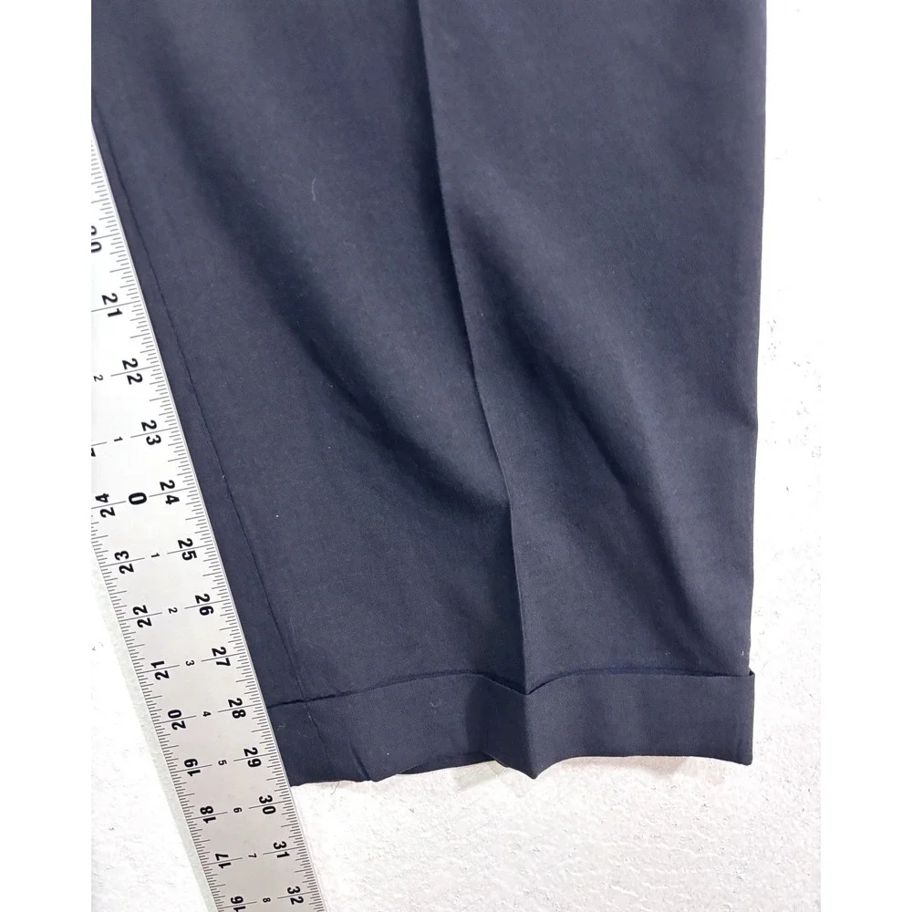 Jos A Bank 48L 40x30 2pc Pant Suit all season wool black slim fit two button‎